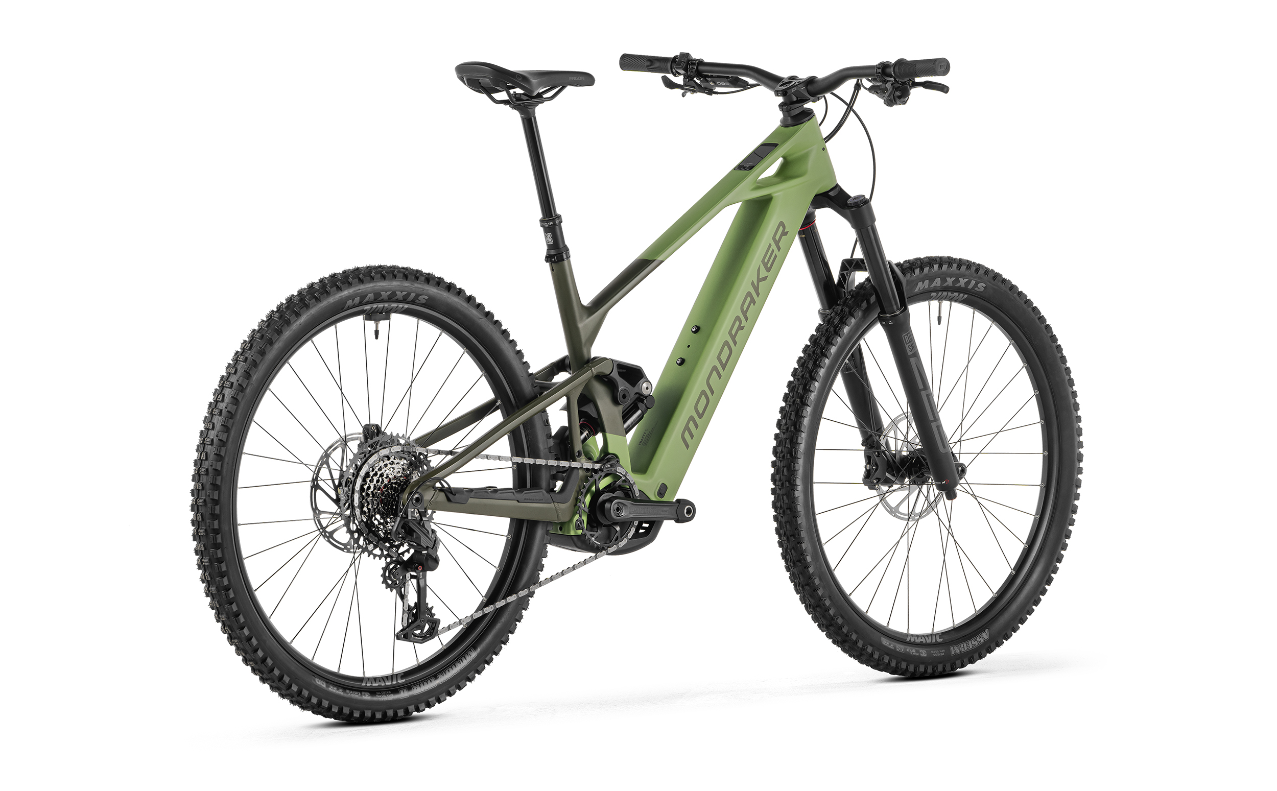 Karbonové enduro e-MTB elektrokolo MONDRAKER Crafty Carbon S s motorem Bosch CX a odpružením RockShox ZEB